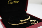 Classic Cartier 2 Pieces Bracelet and Ring Set